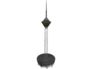 Milad Tehran Tower 3D Model preview
