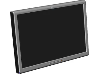 HP 2335 LCD 3D Model preview