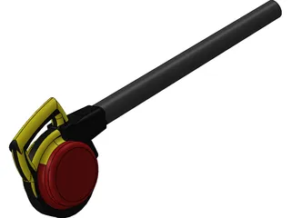Leaf Blower 3D Model preview