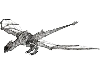 Dragon 3D Model preview