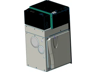 Marine Generator 9.5 kva 3D Model preview