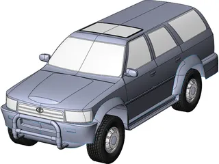 Toyota Hilux 3D Model preview