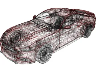 Ford Mustang GT (2015) 3D Model preview
