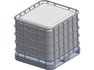Pallet Mounted Fluid Resevoir 3D Model preview