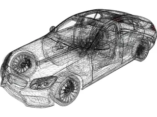 Mercedes-Benz C-Class C250 W205 (2015) 3D Model preview