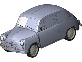 Zastava 750 3D Model preview