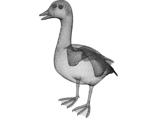 Goose 3D Model preview