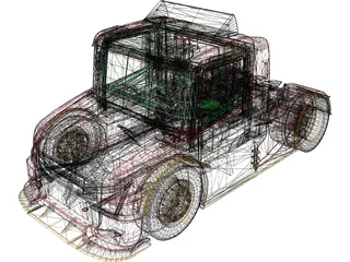 Scania G470 Ticket Car Corinthians Motorsport 3D Model preview