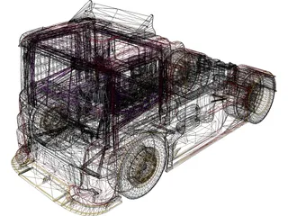Scania G470 Ticket Car Corinthians Motorsport 3D Model preview