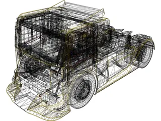Volkswagen Constellation RM Competicoes 3D Model preview