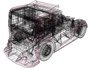 Volkswagen Constellation RM Competicoes 3D Model preview
