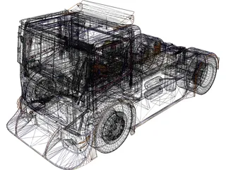 Volvo FH ABF 3D Model preview