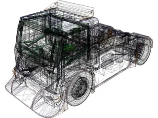 Volvo FH ABF 3D Model preview