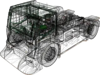 Volvo FH DB Motorsport 3D Model preview