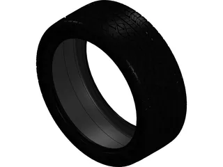 Goodyear Eagle GT 18x8.5 3D Model preview