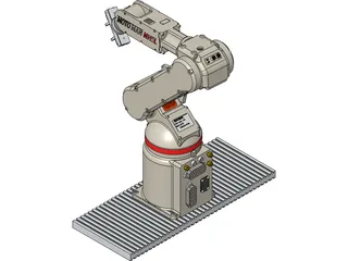 Motoman MH5L Robot 3D Model preview