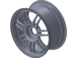 Volk Rays TE37 3D Model preview