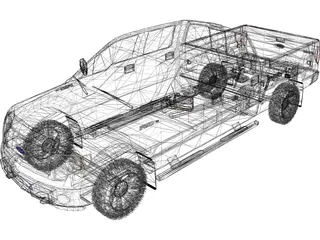 Ford F-150 (2014) 3D Model preview