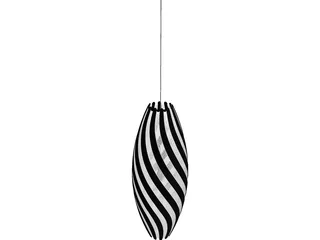 David Trubridge Lamp 3D Model preview