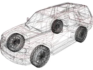 Ford Expedition 3D Model preview