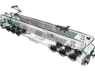 SNCF CC406505 3D Model preview