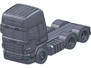 Scania Topline 3D Model preview