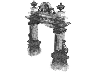 Arch 3D Model preview