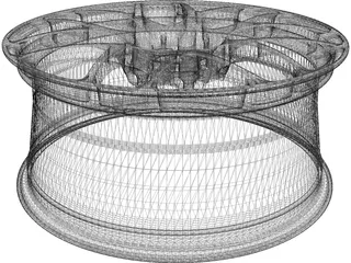 Wheel 18inch 3D Model preview
