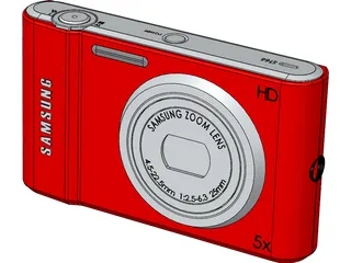 Samsung Photo Camera 3D Model preview