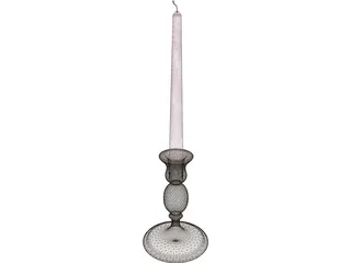 Candle 3D Model preview