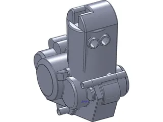 KTM 525 Engine 3D Model preview