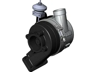 Aerocharger 3D Model preview