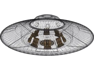 UFO 3D Model preview