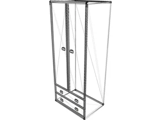 Dresser 3D Model preview