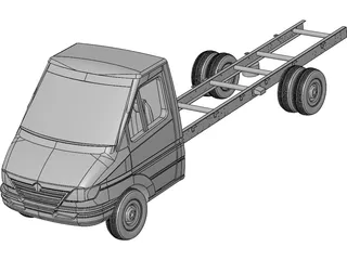 Iveco Daily 7.5t 3D Model preview