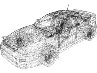Toyota Celica GT4 WRC 3D Model preview