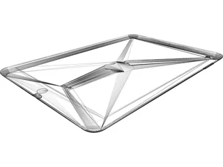 Apple iPad Air 2 3D Model preview