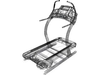 NordicTrack Treadmil 3D Model preview