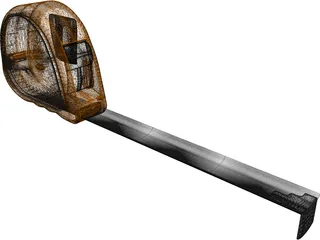 Measure Tape 3D Model preview