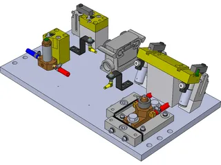 Weld Fixture 3D Model preview