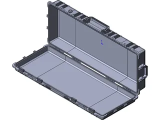 PE-1700 Weapon Pelican Case 3D Model preview
