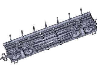 LGB Flatcar 3D Model preview