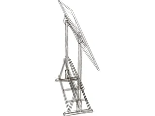 Drawing Board for Architects 3D Model preview
