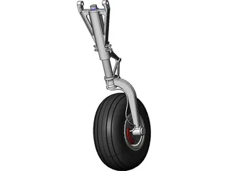 Landing Gear 3D Model preview