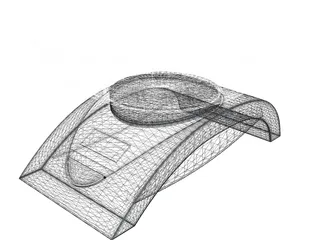 Electronic Scales 3D Model preview
