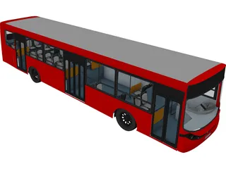 Bus 3D Model preview