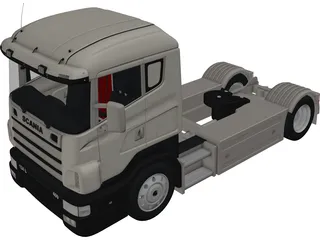 Scania CR-19 3D Model preview