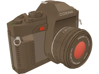 Camera Cosina 3D Model preview