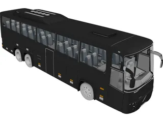 Volvo 9900 Bus 3D Model preview
