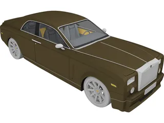 Rolls-Royce Phantom Coupe 3D Model preview